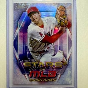 Topps 2023 Shohei Ohtani three card lot